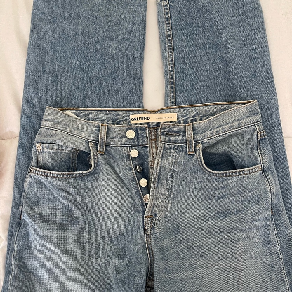 GRLFRND Low Rise Baggy Jeans